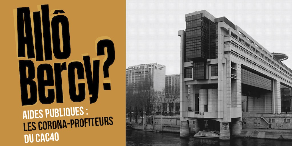 Allô Bercy : Aides publiques : les corona-profiteurs du CAC40